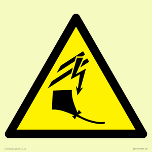 W505 Warning: Kite flying near overhead power lines